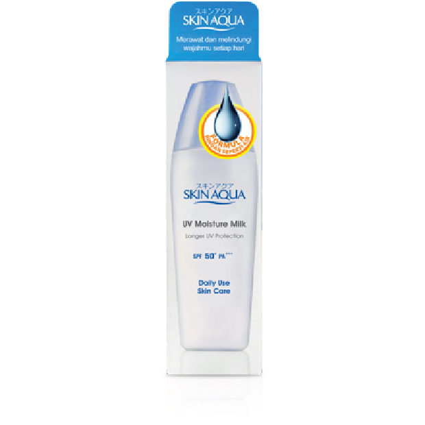 Skin Aqua UV Moisture Milk/ Foto: Rohto.co.id Skin Aqua UV Moisture Milk ampuh melembapkan kulit