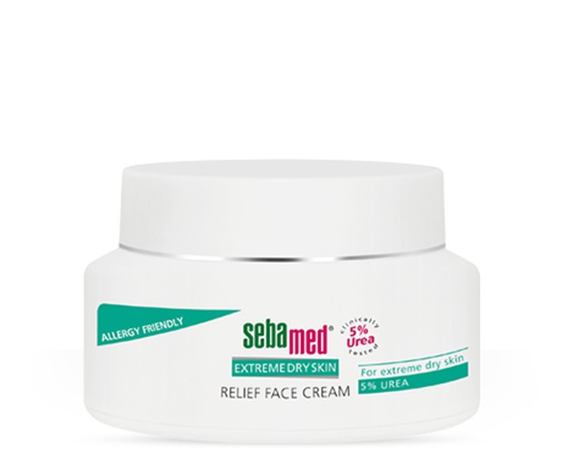 Sebamed Extreme Dry Skin Relief Face Cream/ Foto: Sebamed.com Sebamed Extreme Dry Skin Relief Face Cream ampuh melembapkan kulit