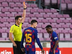 VAR Bikin Ansu Fati-nya Barca Dikartu Merah, Sudah Tepatkah?