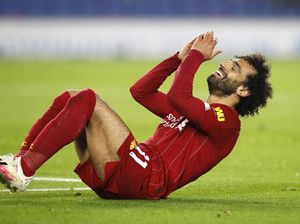 Buru Gelar Top Skor, Salah Cetak 2 Gol ke Gawang Brighton
