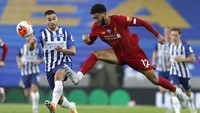 Brighton vs Liverpool digelar di Falmer Stadium, Kamis (9/7/2020) dini hari WIB, dalam lanjutan Liga Inggris. AP Photo/Paul Childs,Pool.