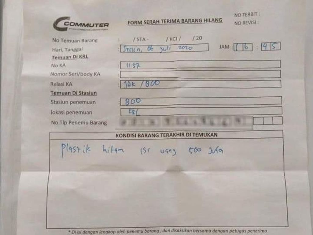 Viral Petugas Kebersihan Temukan Rp 500 Juta di KRL Bogor dan Dikembalikan