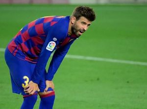 Barcelona Vs Espanyol: Gerard Pique Tepuk Tangan Sindir Wasit Barcelona Vs Espanyol: Gerard Pique Tepuk Tangan Sindir Wasit