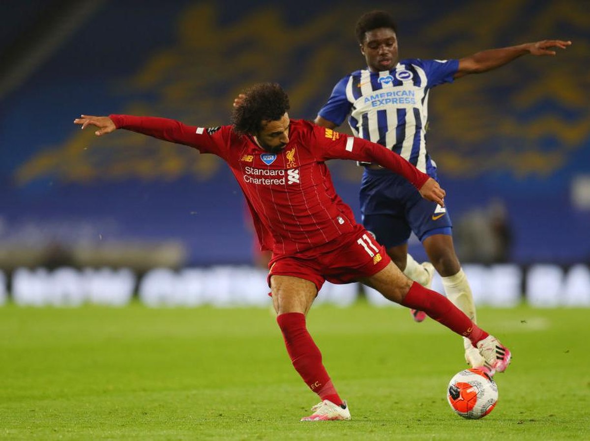Link live streaming Brighton vs Liverpool. Foto: (Getty Images/Pool)
