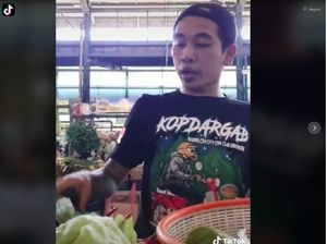 Keren! Penjual Sayur Ini Hitung Belanjaan Pakai Bahasa Inggris