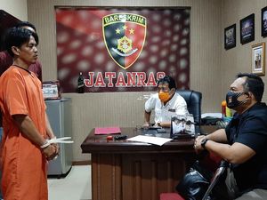 Polisi Tangkap Keponakan Penusuk Paman Hingga Tewas di Palembang