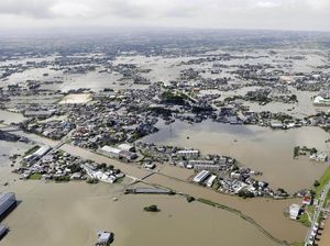 Potret Banjir dan Longsor Jepang dari Udara