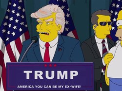 The Simpsons Viral Lagi Usai Trump Kena Corona