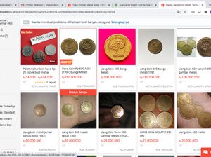 Ini Spesifikasi Koin Gopek yang Harganya Dipatok Ratusan Juta