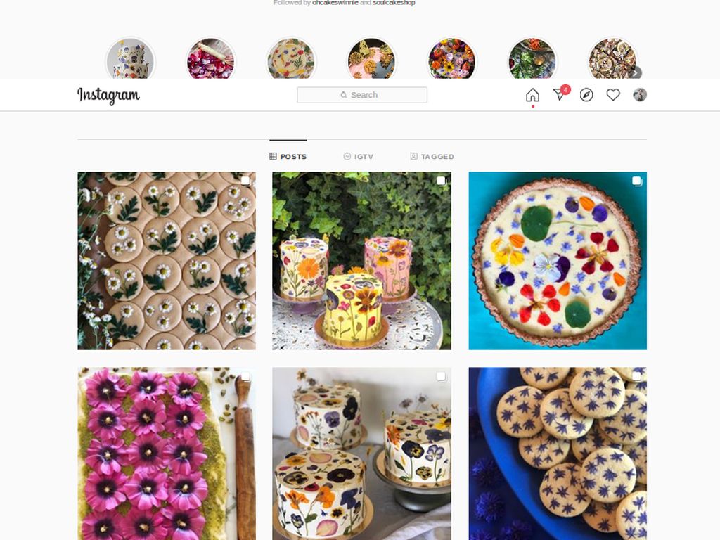 7 Akun Instagram yang Wajib Difollow Pecinta Kue