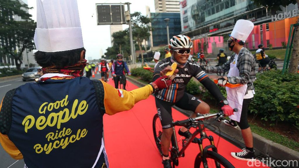 Foto: Andai Jalur Sepeda di Jakarta Semewah Ini