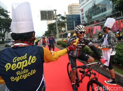 Foto: Andai Jalur Sepeda di Jakarta Semewah Ini