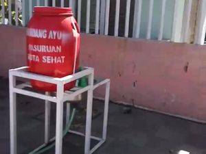 Ada Bangkai Tikus di Bak Cuci Tangan COVID-19, Pemkot Pasuruan Tak Bawa ke Hukum Ada Bangkai Tikus di Bak Cuci Tangan COVID-19, Pemkot Pasuruan Tak Bawa ke Hukum