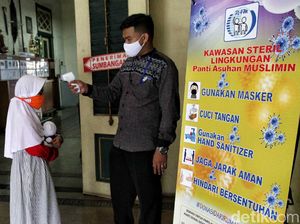 Potret Santunan Anak Yatim di Era New Normal