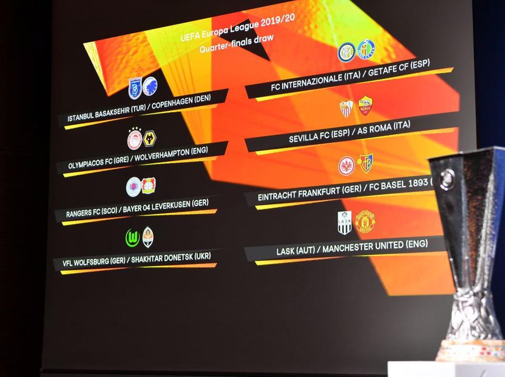 Hasil Drawing Perempatfinal Liga Europa Hasil Drawing Perempatfinal Liga Europa