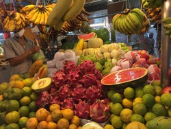 Di Fresh Market PIK Bisa Belanja dan Jajan Enak