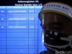 KAI Perketat Pemeriksaan Kesehatan Penumpang yang Turun di Jakarta