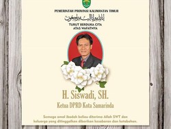 Kabar Duka, Ketua DPRD Samarinda Siswadi Meninggal Dunia