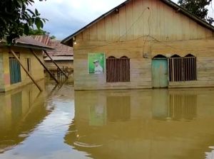 Banjir di Konawe Utara Sultra Meluas, Rendam 6 Desa