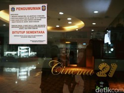 Kepastian Bioskop di DKI Dibuka Serentak Ditentukan 16 Juli