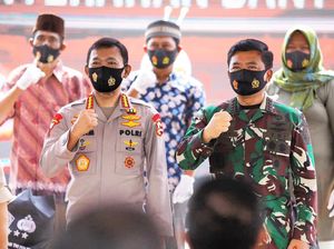 Tanggulangi Corona, Panglima TNI dan Kapolri Resmikan Kampung Tangguh Nusantara 