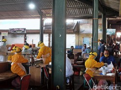 Satu Pedagang Positif COVID-19, Pasar Pahing Kota Kediri Ditutup