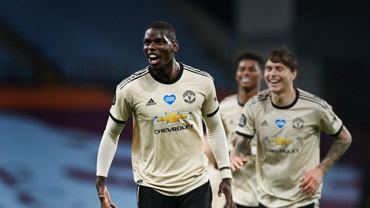Manchester United menang 3-0 atas Aston Villa dan memperpanjang tren positif. (Foto: Getty Images/Shaun Botterill)