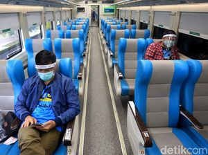 Stasiun Gambir Perketat Protokol Kesehatan