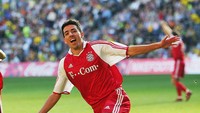 Luis Suarez disebut-sebut mirip wajahnya seperti Roy Makaay, striker asal Belanda yang pernah berjaya bersama Deportivo La Coruna dan Bayern Munich (Getty Images)