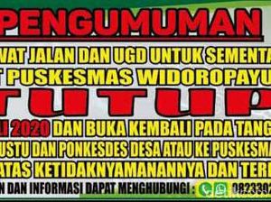 Satu Pegawai Terkonfirmasi COVID-19, Pelayanan Puskesmas di Situbondo Ditutup