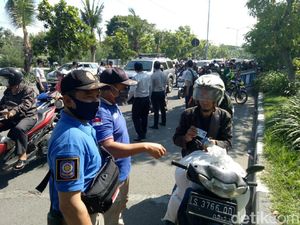 Razia Besar-besaran Tak Pakai Masker Digelar di Surabaya