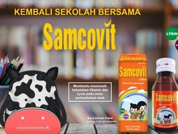 Sambut Tahun Ajaran Baru, Siapkan Vitamin dan Lysin untuk Anak