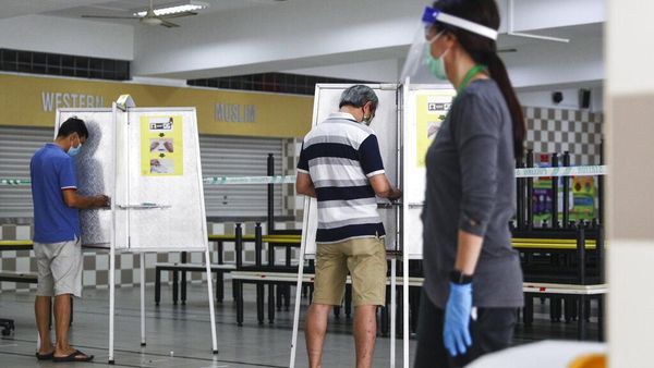 Singapura Perketat Protokol Kesehatan saat Pemilu