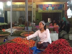 Pasar Panorama Bengkulu Sepi Usai Jadi Klaster Penularan Corona
