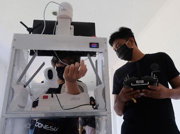 Ini Dia Robot Pembantu Tenaga Medis