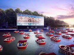 Paris Bikin Bioskop di Atas Air, Nonton dari Perahu