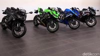 Masih Gak Puas! Intip Lagi Motor Kawasaki Ninja 250cc 4 Silinder Pertama di Indonesia