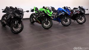 Masih Gak Puas! Intip Lagi Motor Kawasaki Ninja 250cc 4 Silinder Pertama di Indonesia