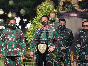 Datangi Secapa AD, KSAD: Jumlah yang Positif COVID-19 1.280 Orang