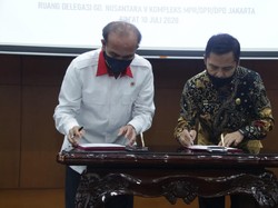 Lindungi Data Negara, MPR-BSSN Teken MoU Perlindungan Informasi