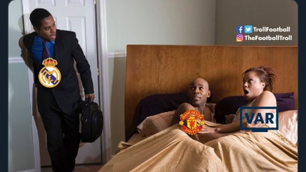 Marak Meme VAR dan Real Madrid, MU Ikut Kena Ledek