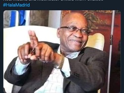 Nah, meme ini meledek penalti Madrid sembari menyebut-nyebut MU. Kedua tim kompakan dalam hal dapat penalti. (Foto: internet/Twitter)
