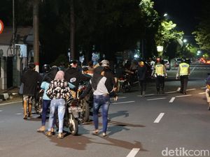 Antisipasi Balap Liar di Kota Blitar, Puluhan Motor Diamankan