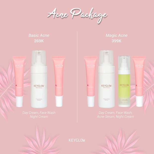 Acne Series Keyglow/instagram.com/keyglow.ind/ Terdiri dari Magic Acne dan Basic Acne keyglow.