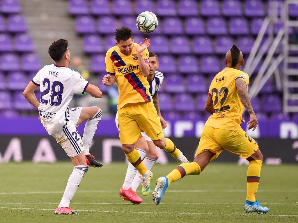 Valladolid Vs Barcelona: Gol Tunggal Vidal Menangkan Blaugrana Valladolid Vs Barcelona: Gol Tunggal Vidal Menangkan Blaugrana