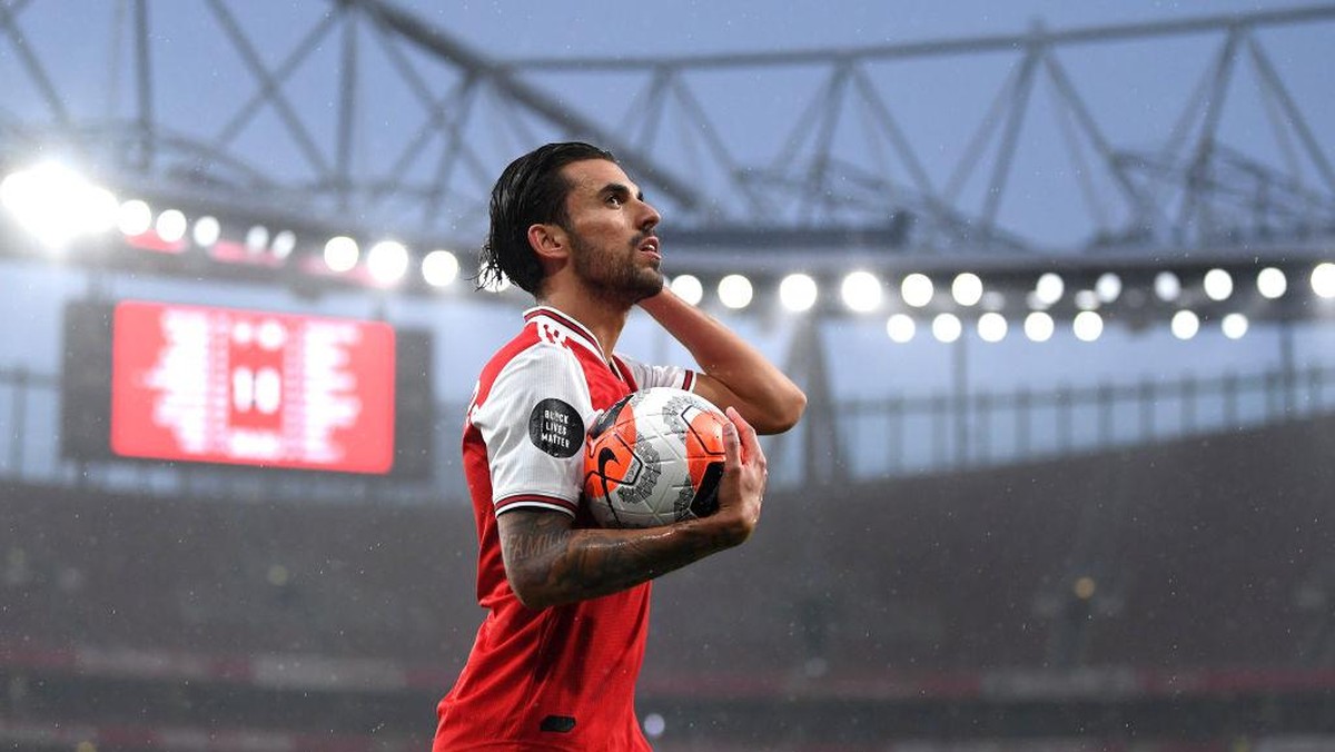 Dani Ceballos ingin bertahan di Arsenal (Foto: (Getty Images/Michael Regan)