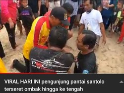 Dramatis! Aksi Warga Garut Selamatkan Nyawa Wisatawan Terseret Ombak