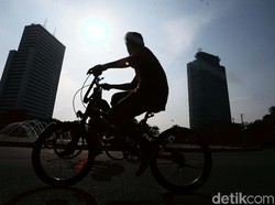 Jalur Sepeda Pop Up Sudirman-Thamrin Diperlebar Akhir Pekan Ini