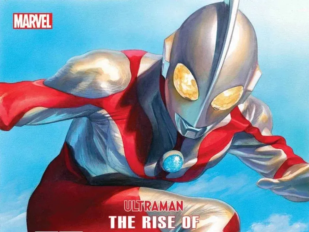 Ultraman Gabung Bareng Superhero Marvel
