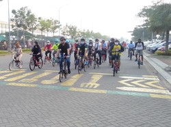 Gowes di PIK Bareng Anggota DPRD DKI, M Taufik: Bangun Jakarta Sehat